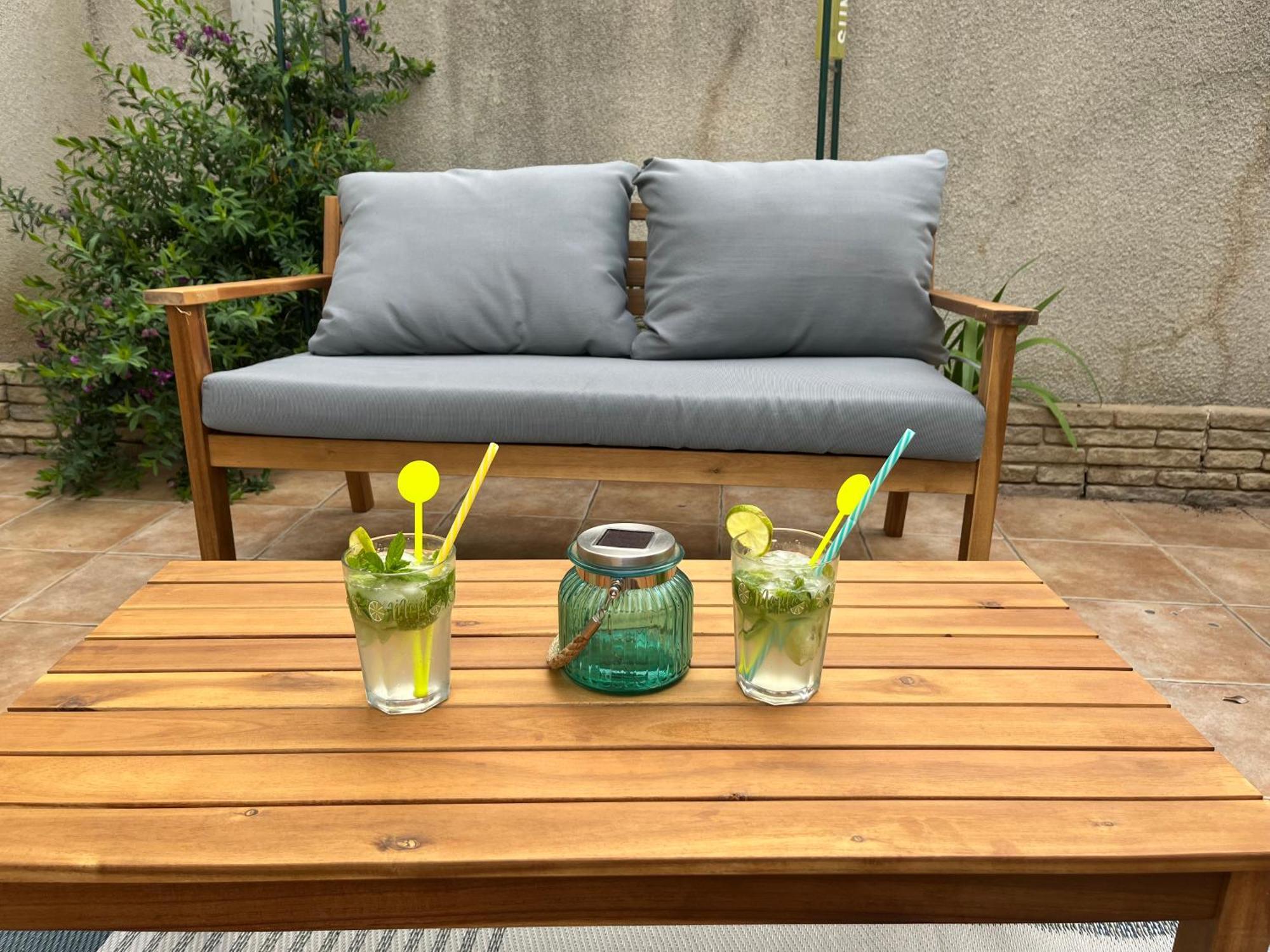 Bed and Breakfast Le Colibri Bleu Argeliers Exterior foto