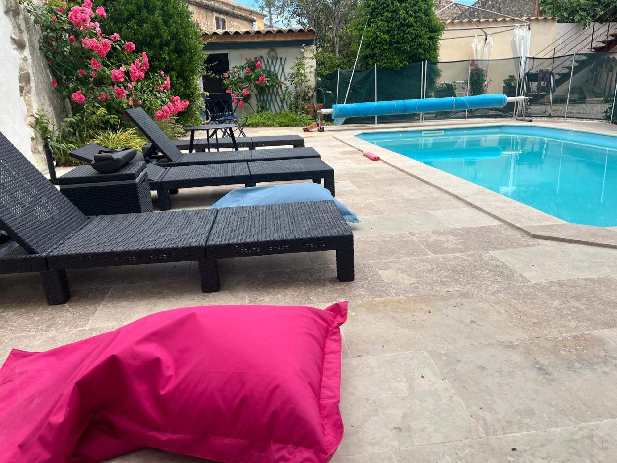 Bed and Breakfast Le Colibri Bleu Argeliers Exterior foto